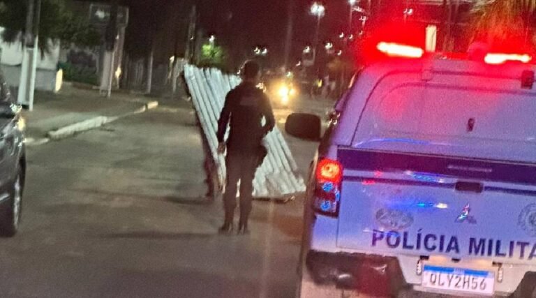 Polícia Militar realiza efetua prisão de quatro indivíduos por furto no centro de Cruzeiro do Sul