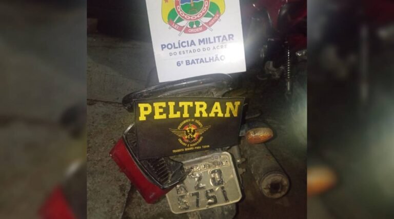 Polícia Militar recupera motocicleta roubada durante operação no bairro Cohab
