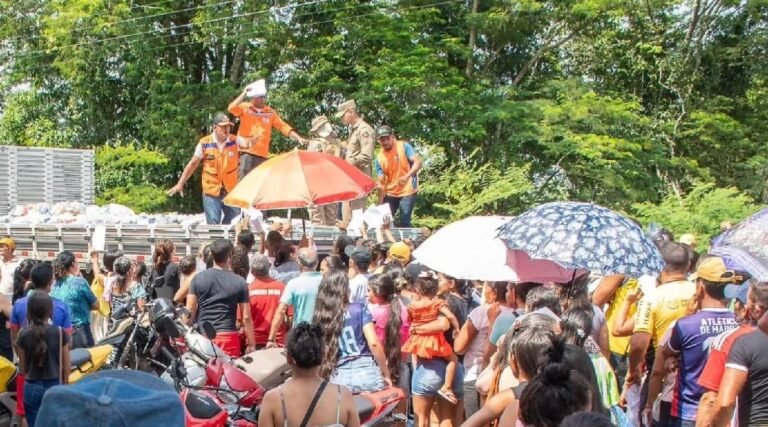 Defesa Civil de Cruzeiro do Sul traz orientações sobre distribuição de cestas básicas para vítimas das cheias