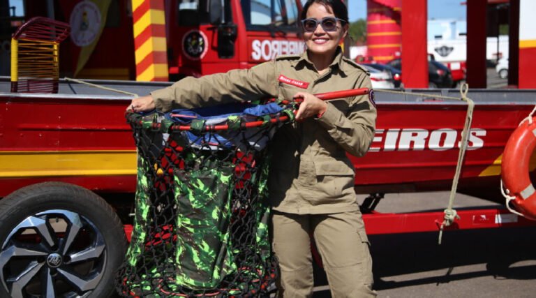 Equipamento idealizado por bombeira acreana vai ajudar vítimas da enchente no Rio Grande do Sul