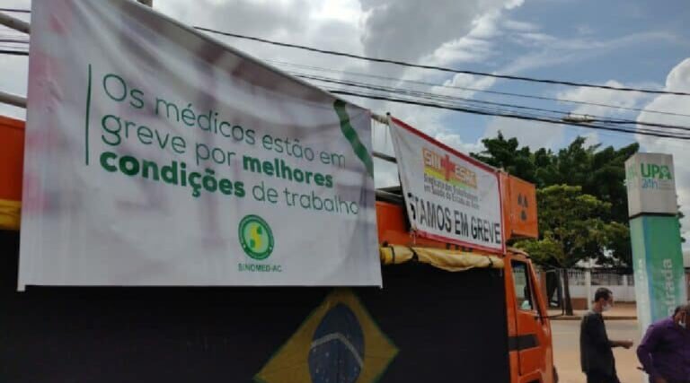 Médicos fazem assembleia nesta quinta-feira e podem decidir por greve no Acre
