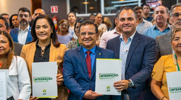 Gonzaga participa da assinatura de fortalecimento da rota bioceânica e destaca potencial do Acre
