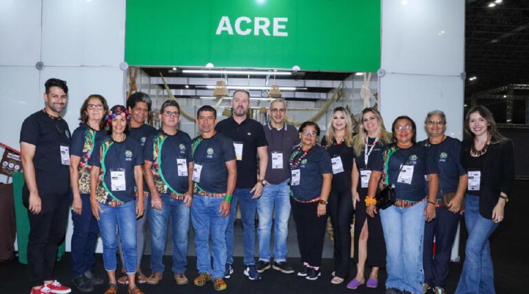 Comitiva acreana participa do 8º Salão Nacional de Turismo