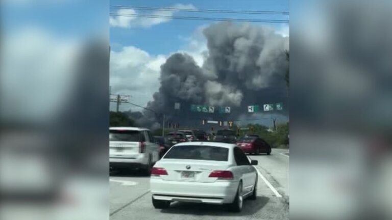 incendio-em-fabrica-quimica-na-georgia-fecha-estradas-e-causa-retirada-de-moradores-|-cnn-brasil