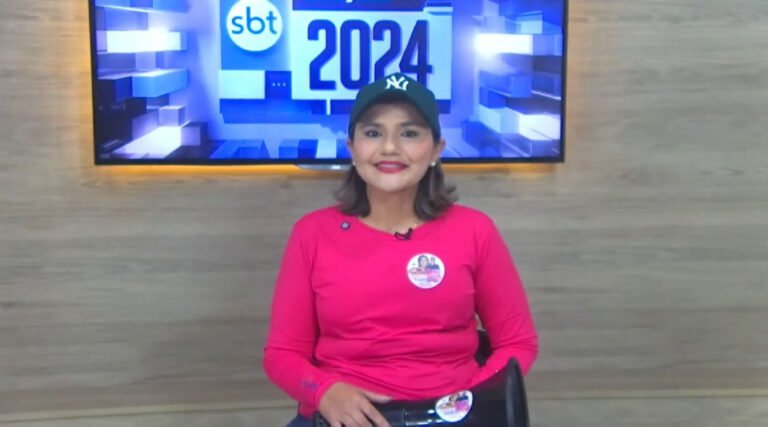 No programa eleitoral da TV Jéssica Sales responde críticas de adversários