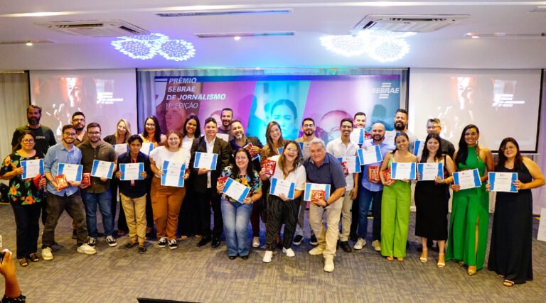 Jornalistas são reconhecidos na 11ª edição do Prêmio Sebrae de Jornalismo no Acre
