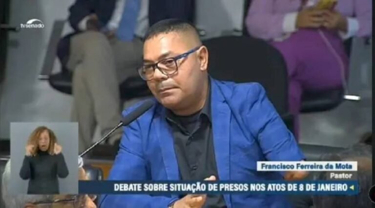 VÍDEO: Pastor Francisco critica a esquerda e destaca em Brasília: “Não vejo nenhum bandido no 8 de janeiro”