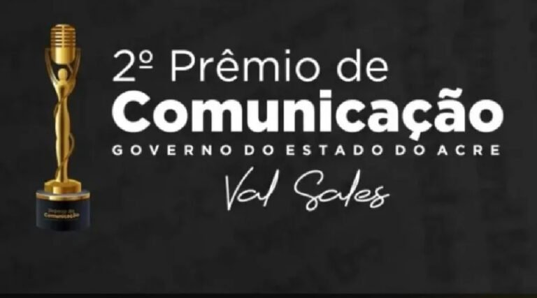 Acre celebra o talento da comunicação com o 2º Prêmio Val Sales: R$ 107 Mil em premiações
