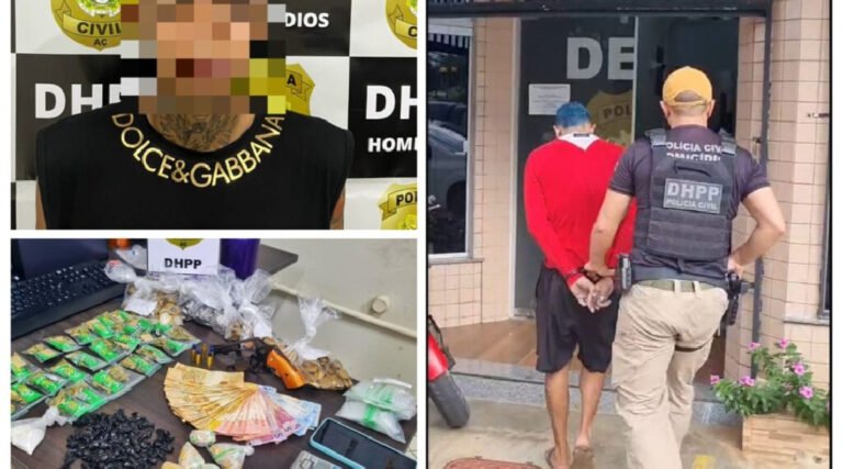 PCAC prende três suspeitos de homicídio e apreende materiais ilícitos em operação no bairro Carandá