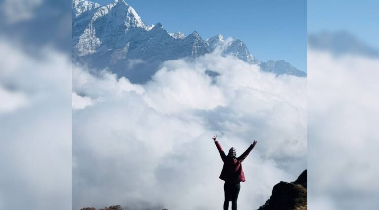 Médica cruzeirense conquista Everest Base Camp após 15 dias de caminhada