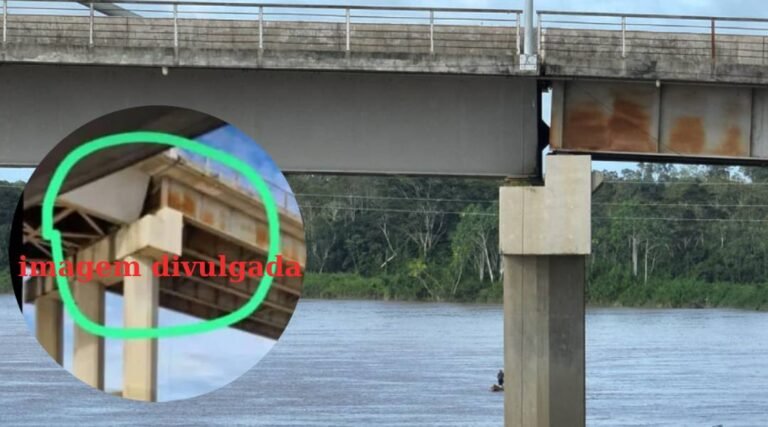 Foto de suposto deslocamento na Ponte da União preocupa população; Dnit confirmam estrutura segura