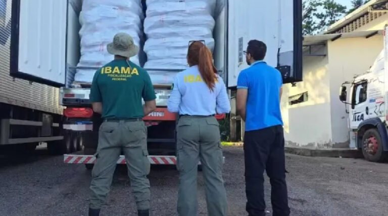 Ibama apreende 10 toneladas de Pirarucu sem licença no Acre