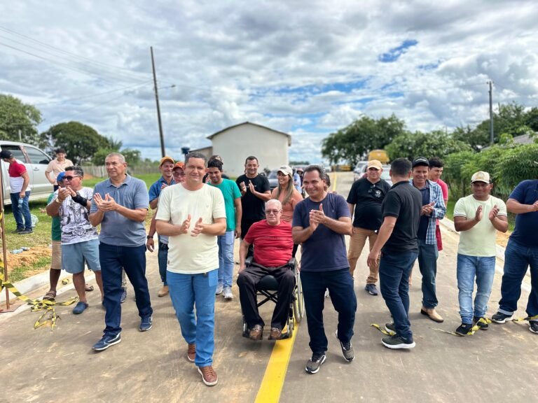 Prefeito Jailson Amorim entrega pavimentação asfáltica do Ramal Profeta-13 de Maio, beneficiando mais de 15 comunidades em Rodrigues Alves