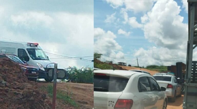 Balsa que faz travessia em Rodrigues Alves fica encalhada e dificulta travessia de ambulância; veja o vídeo