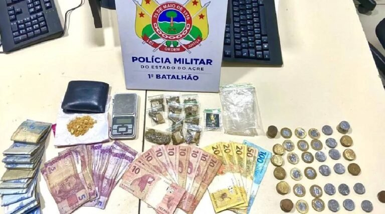 Adolescente de 17 anos é apreendido vendendo drogas no Centro de Rio Branco