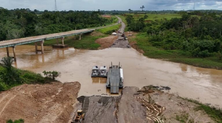 Balsa que faz a travessia no Rio Caeté se desprende e é encontrada a 4 km de distância