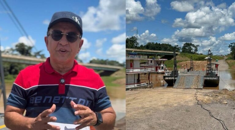 Gonzaga acompanha serviços na ponte do Caeté e irá até Brasília em busca de solução para problemas na BR-364