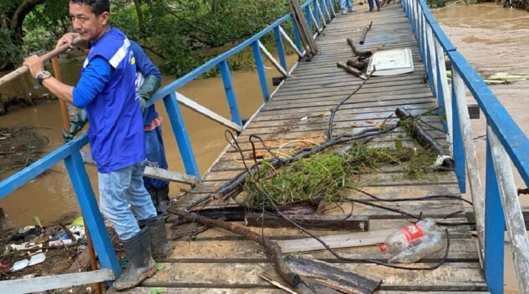 Inundações já afetam 1,2 mil famílias em 17 bairros de Rio Branco, diz Defesa Civil