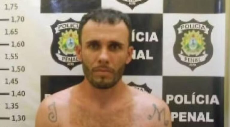 Recapturado mais um dos seis presidiários que conseguiram fugir de presídio de Rio Branco em 2024