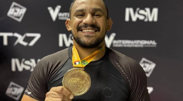 Atleta acreano conquista mais uma medalha de ouro em competição nacional