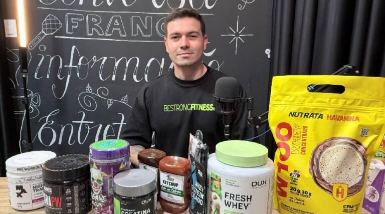 Podcast “Conversa Franca” recebe o nutricionista Lucas Fernandes para falar sobre o uso responsável do pré-treino e suplementação inteligente