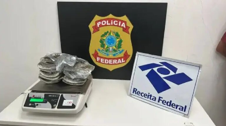 Passageiro é preso no Aeroporto de Belo Horizonte com 2,8 kg de skunk amarrado ao corpo