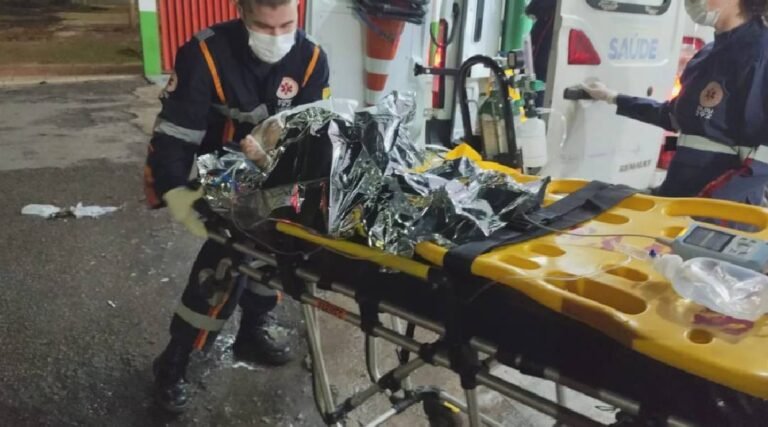 Bebê atingida por bala na cabeça durante ataque é transferida para a UTI do Hospital da Criança