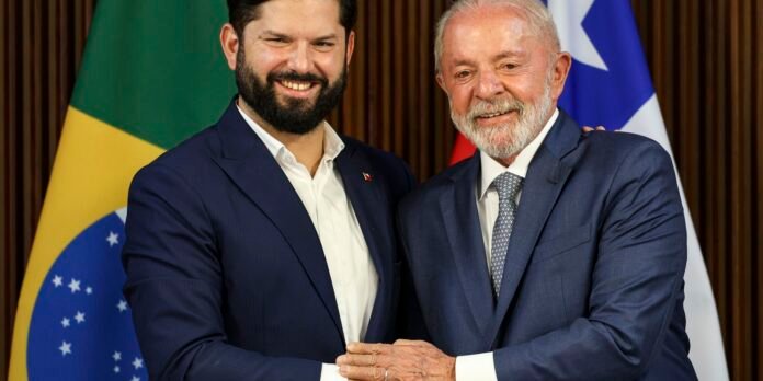 lula-recebe-boric-e-defende-integracao-sul-americana