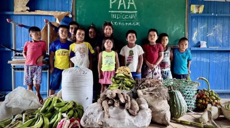 Indígenas kaxinawá, no Acre, vão fornecer alimentos distribuídos pelo PAA no próprio território