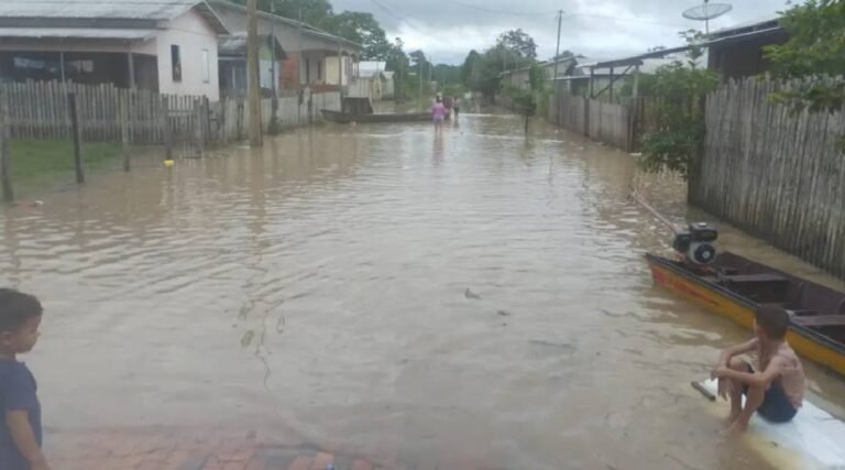 Nível do Rio Envira, em Feijó, apresenta 85 centímetros de vazante nesta segunda-feira