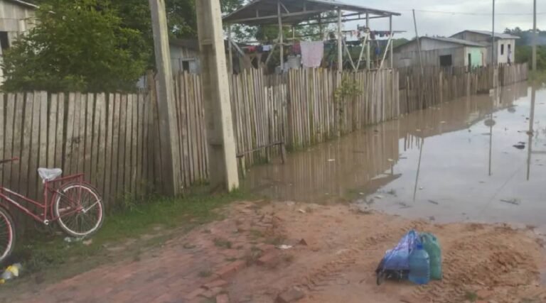 Em Feijó, Rio Envira ultrapassa cota de transbordo e atinge 12,10 metros