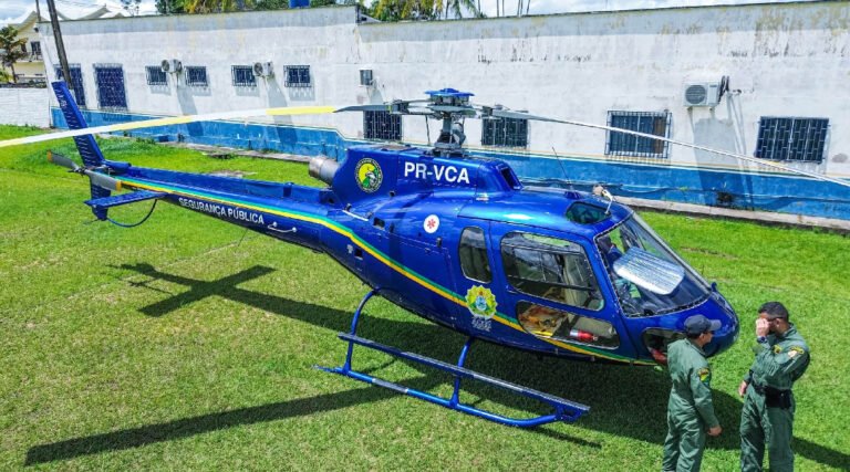 Helicóptero Harpia 3 chega ao Juruá para aumentar a agilidade de atendimento médico e segurança pública