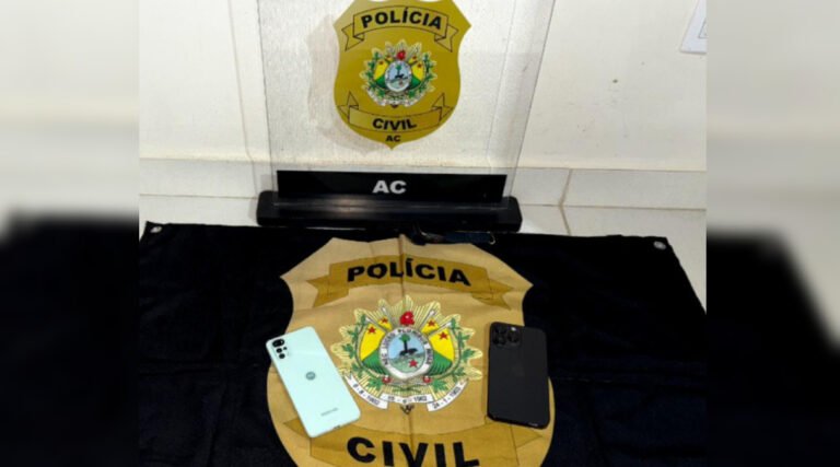 Polícia prende suspeito de furto e recupera aparelhos