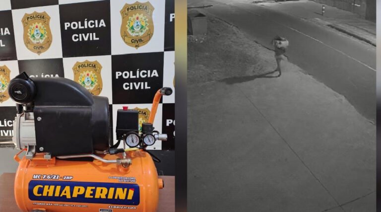 Polícia Civil recupera compressor furtado e identifica autor em operação do NEPATRI