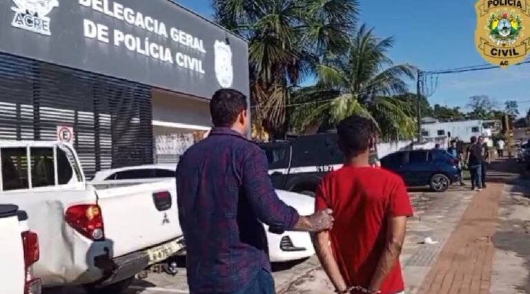 Homem acusado de diversos crimes em Cruzeiro do Sul é preso pela Polícia Civil