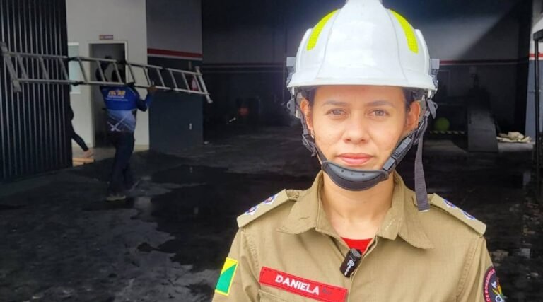 Perícia do Corpo de Bombeiros busca identificar causas de incêndio em lojas de Cruzeiro do Sul
