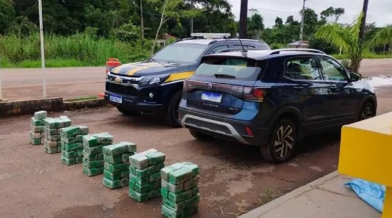 PRF apreende mais de 100 kg de skunk após perseguição em Rio Branco