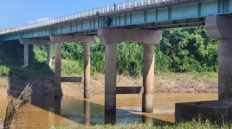 Ponte sobre o Caeté será novamente interditada; Dnit prepara pontilhão como alternativa