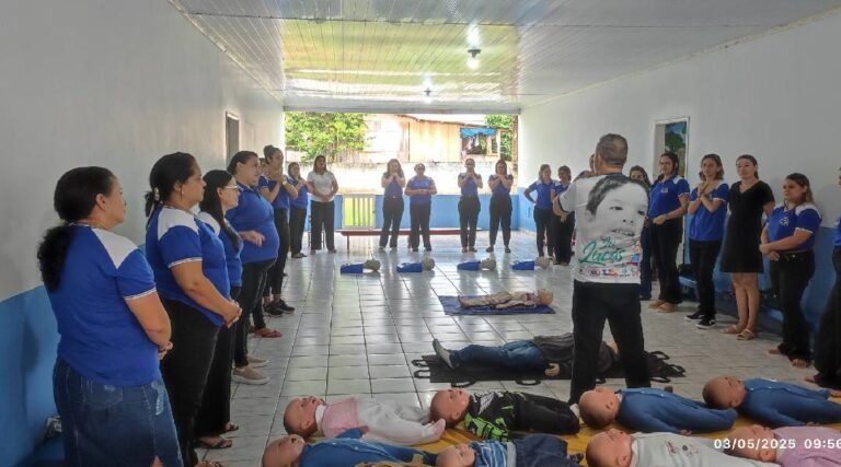 Mais uma escola em Cruzeiro do Sul recebe curso de primeiros socorros da Delta Treinamentos, capacitando e certificando todos os colaboradores