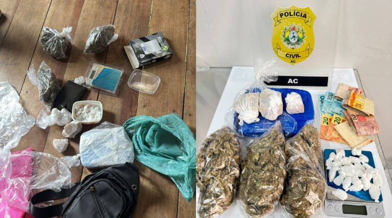 “Dama de Vermelho” é presa por tráfico de drogas e ligação com organização criminosa em Cruzeiro do Sul