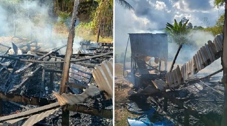 Suspeito de incendiar casa da ex-companheira em Cruzeiro do Sul é solto em menos de dois dias