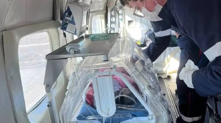 Saúde do Acre ainda busca vaga para transferir bebê com queimaduras para centro especializado; tentativa agora inclui Brasília