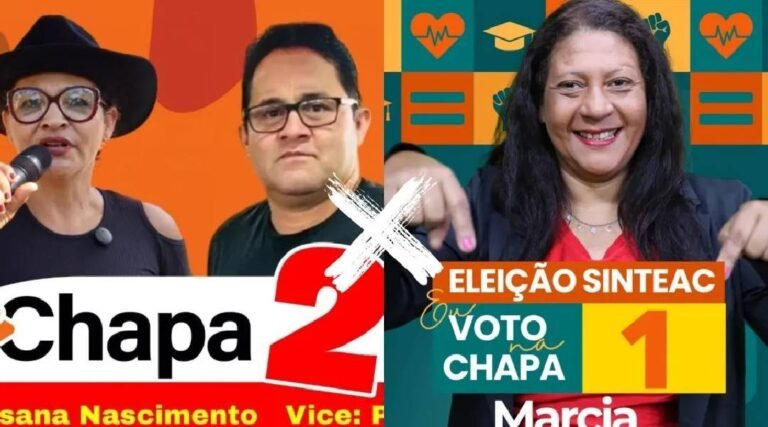 Com mais de 11 mil votantes, Sinteac realiza eleição estadual nesta sexta-feira; conheça as chapas