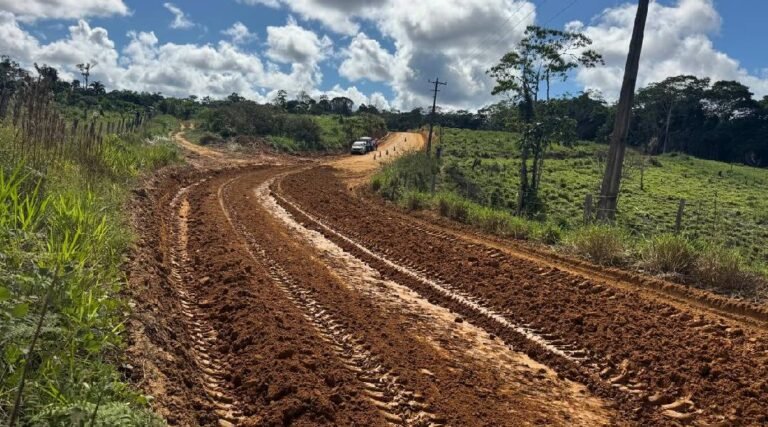 Obras da Estrada do Gama são retomadas após quase dois anos de paralisação