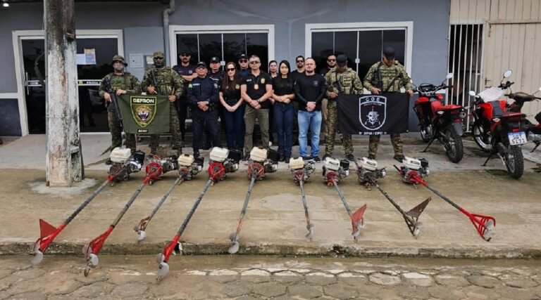 Polícia recupera 9 motores furtados de ribeirinhos em operação em Marechal Thaumaturgo