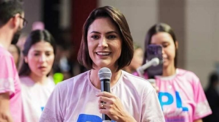 Michelle Bolsonaro vem ao Acre em julho com datas confirmadas, diz direção do PL