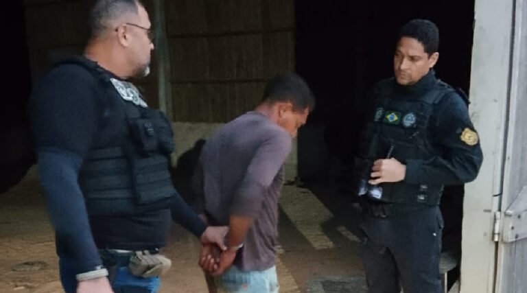 Polícia Civil cumpre mandado de prisão contra homem acusado de estuprar a própria sobrinha