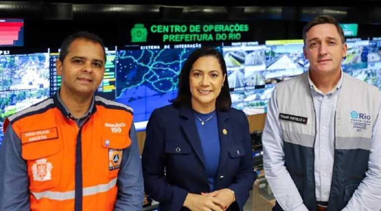 Vice-governadora Mailza Assis visita Centro de Operações do Rio e conhece modelo de resposta a desastres naturais