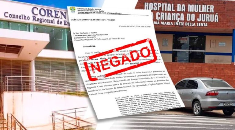 Caso Aurora: direção da maternidade de Cruzeiro do Sul/AC obstrui fiscalização do COREN/AC