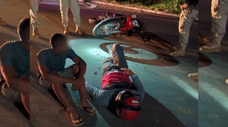 Acidente entre motocicletas na Variante é registrado pela PRF durante chegada de operação em Cruzeiro do Sul